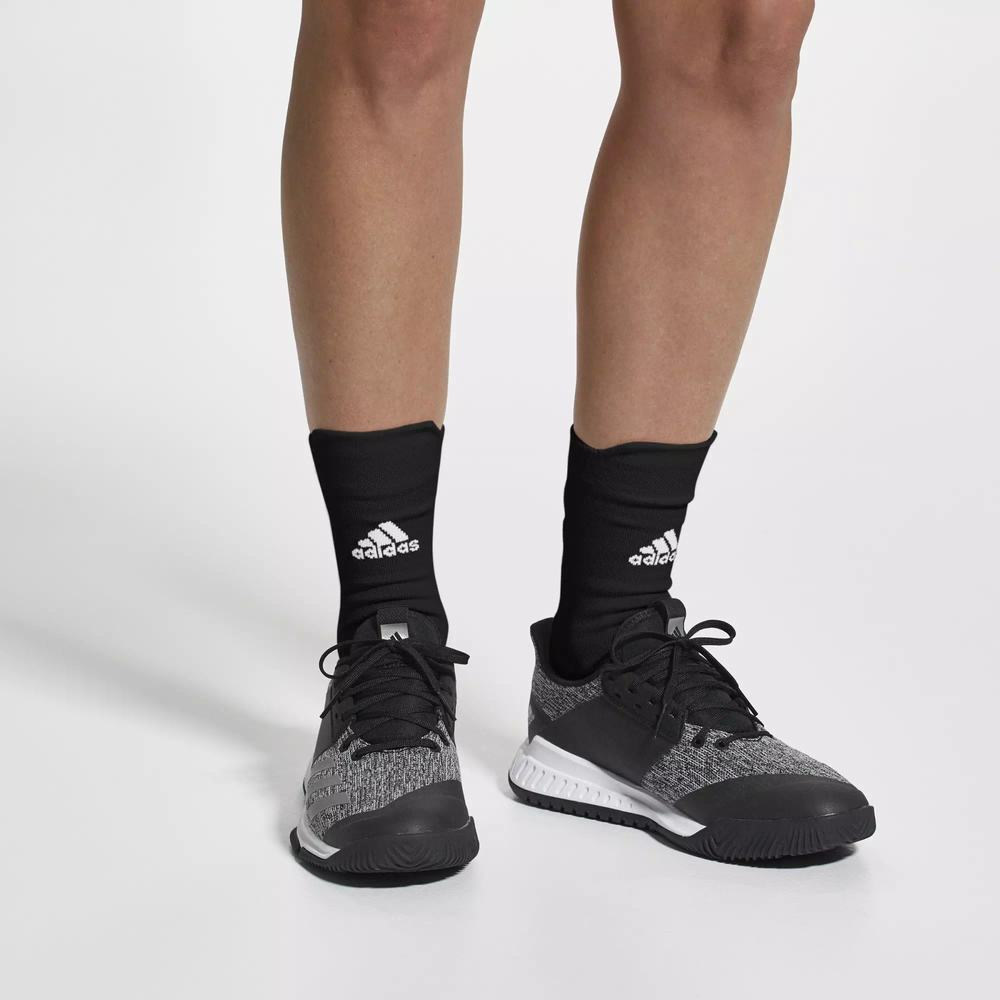 Adidas Crazyflight Team Tenis De Voleibol Negros Para Mujer (MX-33714)